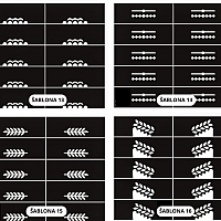 Henna Temporary Tattoo Template